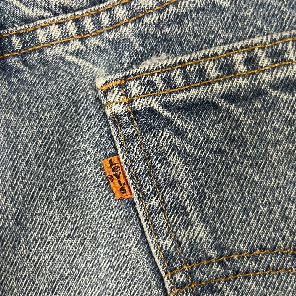Vintage Levi's 517 Jeans Mens 40x30 (36x29) 80s Orange Tab bootcut USA Saddleman